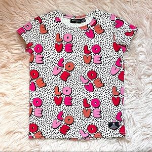 Rock Your Baby Love Polka Top Print Tee